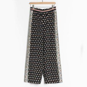 Anthropologie Rooibos Cropped Wide-Leg Pants